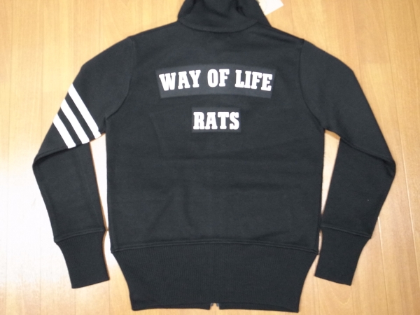 新品60%OFF RATS 14AW ニットジャケット 黒 M　/NT14 3935