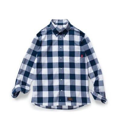 15aw wtaps ブロックチェックシャツ ダブルタップス 新品 TET