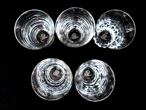 ○1円 未使用 バカラ 鳥獣戯画 グラス 5客アソート セット HE274 