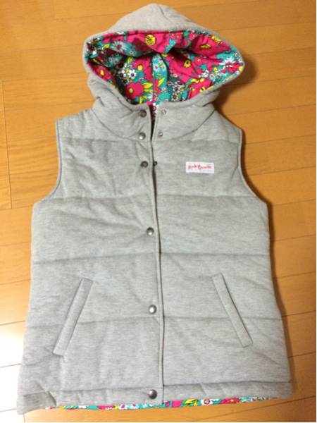 RCS マーガレット ブルーム リバーシブル 中綿ベスト M