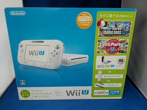Wii U すぐに遊べるファミリープレミアムセット:シロ(WUPSWAFS)