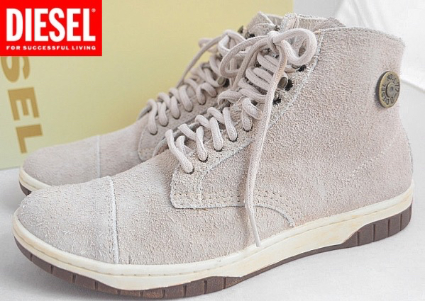 正規品！DIESEL ディーゼル レザースニーカー BASKET TATRA