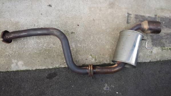 ホンダ　バモス　平成１２年式　フジツボマフラー