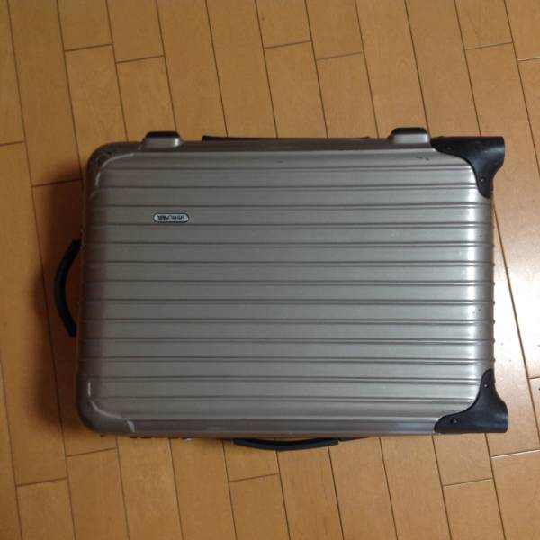【ジャンク品】RIMOWA SALSA 2輪スーツケース/TSAロック付