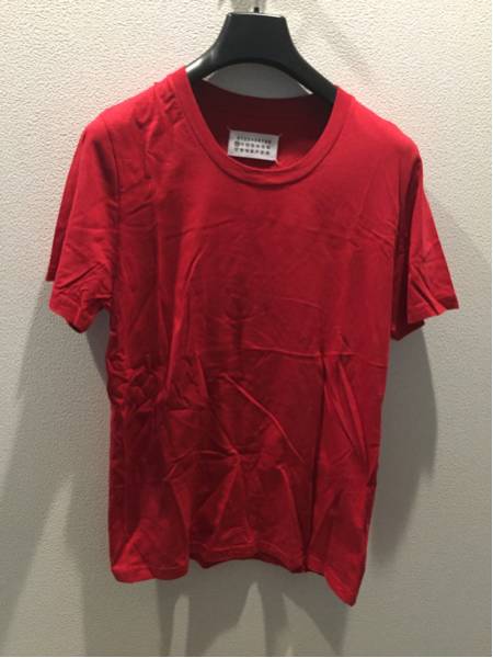 マルタンマルジェラ Tシャツ レッドパックTシャツ