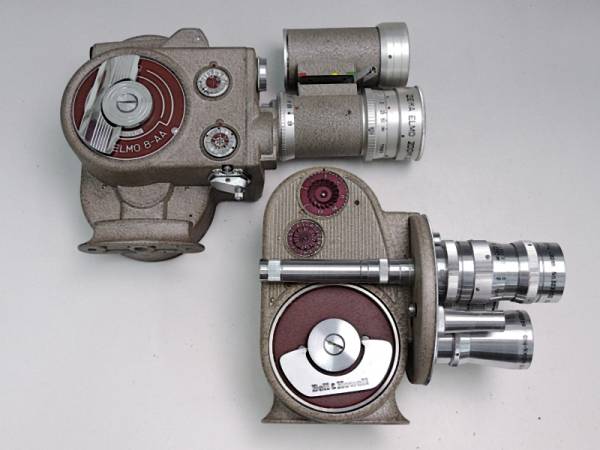 ELMO Bell＆Howell 8mm カメラ レンズ ジャンク25★静87