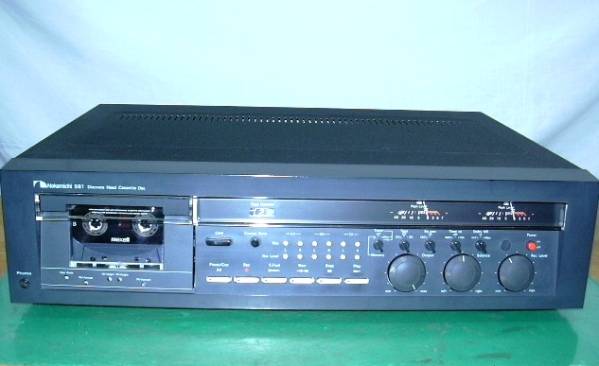 ★動作品!　Nakamichi カセットデッキ 581 Nakamichi ナカミチ 581 カセットデッキ（動作品 ―――― 【公式通販】