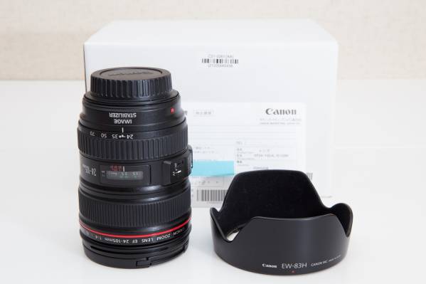 ■ EF24-105mm F4L IS USM CANON ■