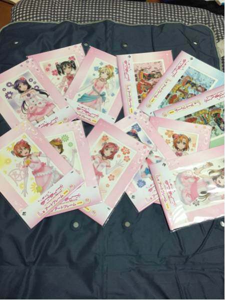 【激レア】ラブライブ一番くじ アートフレーム全セット