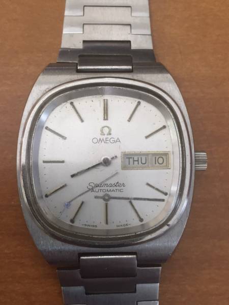 ジャンク】 OMEGA/オメガ Seamaster 自動巻き式メンズ腕時計 N