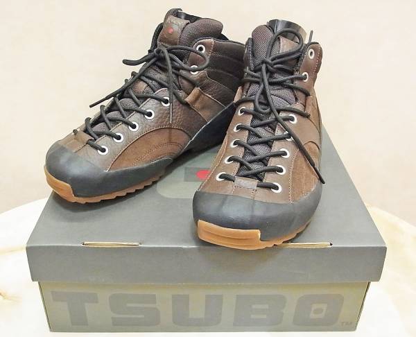 1円～TSUBO ＢＲＮ/スボ★メンズ ショートブーツ USAサイズ9★