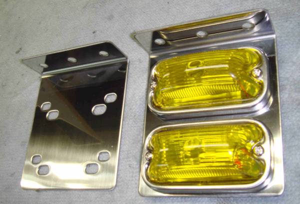 ☆角マーカー２連用ステンレスステー１０個セット