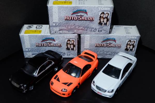 トミカ LOTTO6 東京オートサロン スープラ セルシオ クラウン トミカ