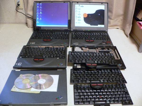☆ジャンク ThinkPad i Series 1200 ２台とキーボード他パーツ☆_2