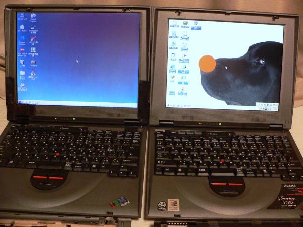 ☆ジャンク ThinkPad i Series 1200 ２台とキーボード他パーツ☆_3