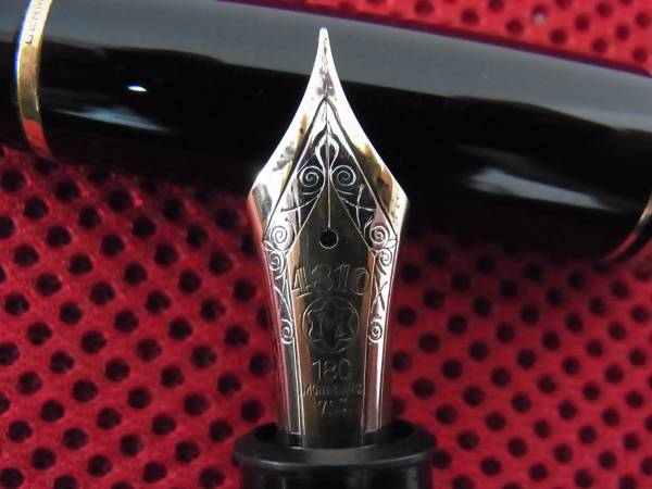 1円～□MONTBLANC モンブラン 万年筆 4810 ペン先18K(M)□中古