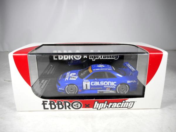 エブロ/HPI 1/43 カルソニックスカイラインGT-R #1 '96 #44768