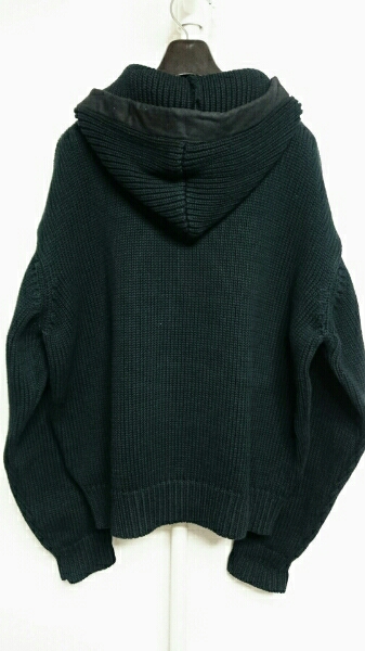 GOOD 美品 グッドイナフ初期 編上げコットンニットパーカー M AFFA