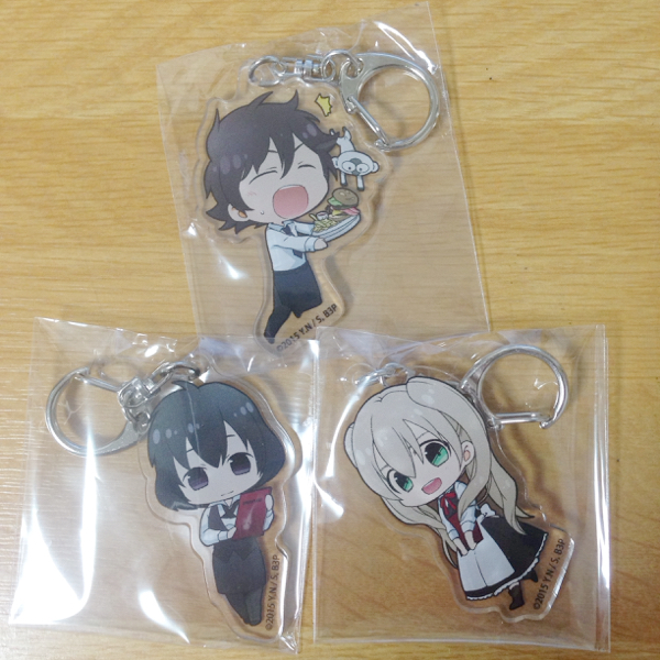 血界戦線 アクリルキーホルダー レオナルド チェイン ホワイト