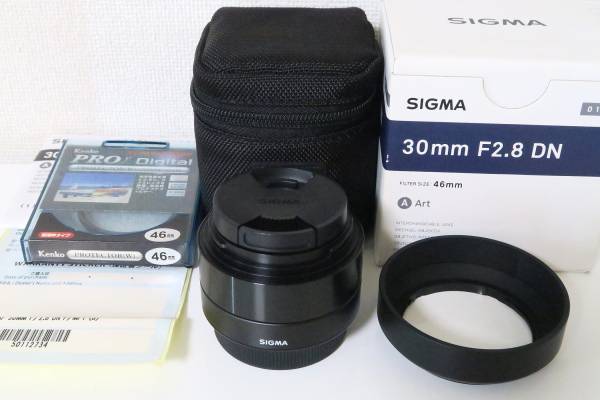 SIGMA 30mm F2.8 DN マイクロフォーサーズ用 フィルター SIGMA30mmF2