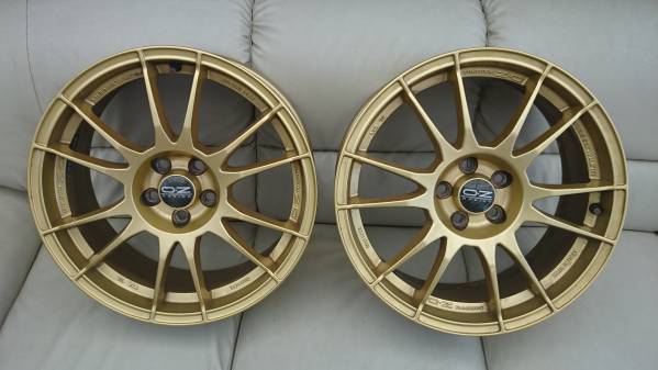 売切り！ＯＺレーシング　7.5Ｊ×17Ｈ2　２本　美品！