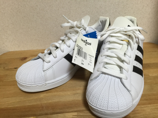 未使用 adidas アディダス スーパースター 26cm 07製