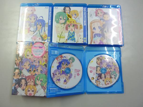 中古ブルーレイ らきすた コンプリートBOX 限定版 ディスク7枚