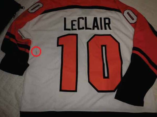 NHL フィラデルフィア・フライヤーズ #10 ジョン・ルクレア XL