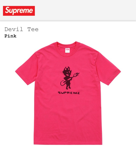 新品 桃XL Devil Tee box logo neil young crybaby 登坂キムタク