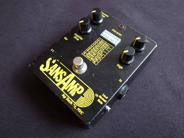 SansAmp Original(classicの表記なし)アンプシミュレーター 初期型 SANSAMP Classic 表記なしアンプシミュレーター Tech 21 ギター