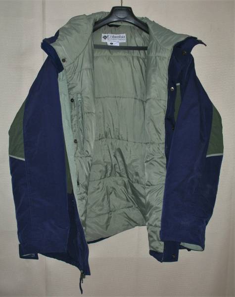 コロンビア　ジャケット ジャンク　男Ｌ日本LL　紺/モスグリーン_2