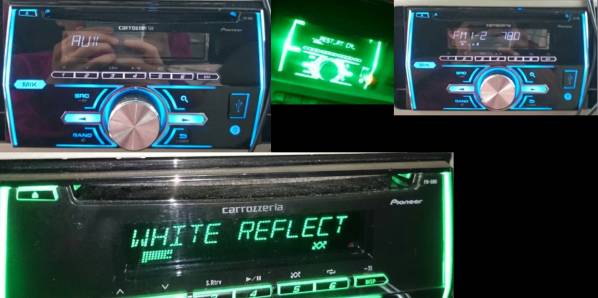 FH-580 カーオーディオ　carrozzeria　USBやAUX対応