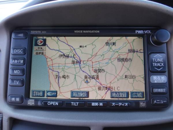 エスティマ 30 40 前期 純正 ナビユニット 2007地図 86841-44010