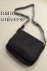 新品【ナノユニバース】　レザーフラップショルダー　値下げ