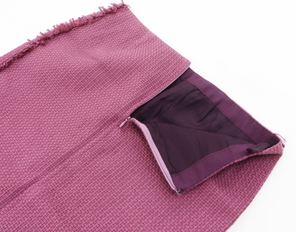 ◇美品【ADORE アドーア】ツイードスカート ピンク 40