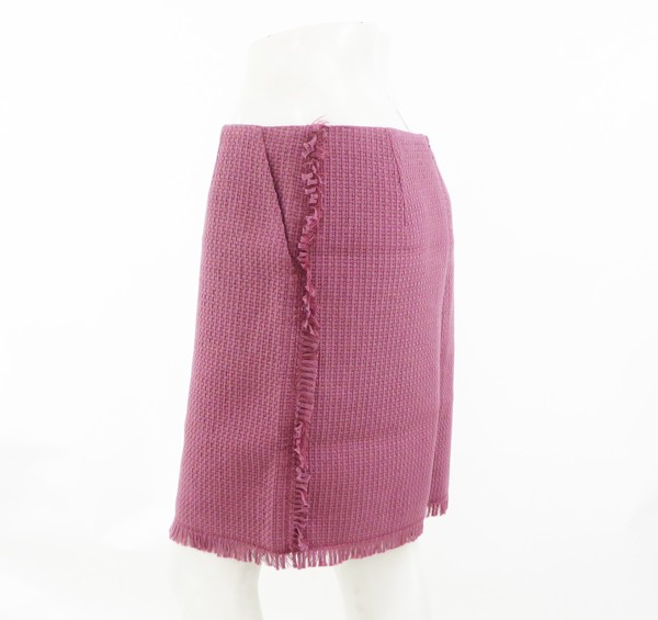 ◇美品【ADORE アドーア】ツイードスカート ピンク 40