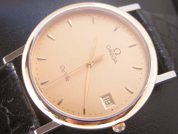 即決 本物 OMEGA オメガ De Ville デビル K18YGベゼル オメガ OMEGA 即決 本物 OMEGA オメガ De Ville デビル K18YGベゼル オメガ OMEGA