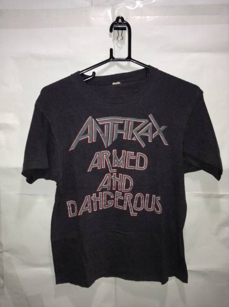 バンドTシャツ アンスラックス ANTHRAX 85年 ヴィンテージ レア