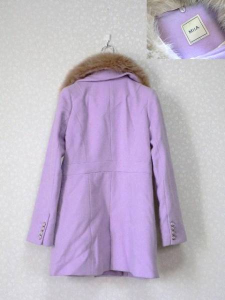 MIIA/ミーア】フォックスファー付ウールコート ウィルセレクション 