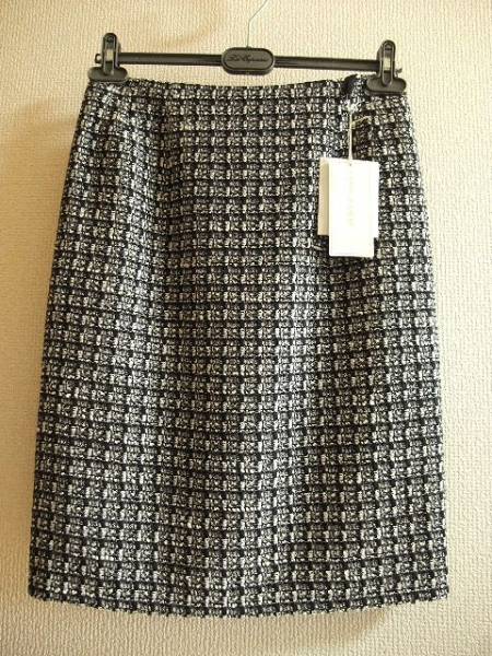 ★1円～ラピーヌ 上品シックなリボンツィード sk 11号 3.5万