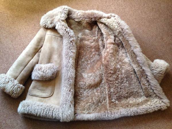 ◎ リアルムートンコート ◎　 ラムスキン 羊革　 美品