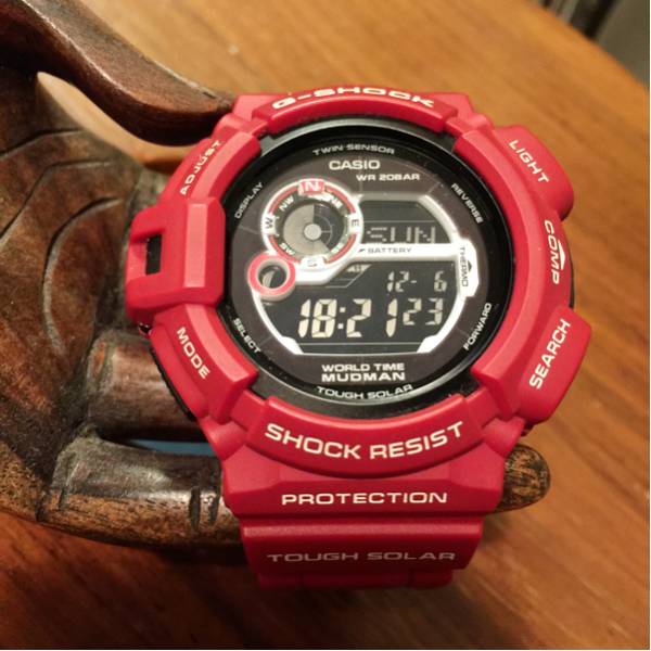 CASIO G-SHOCG-9300RD MUDMAN