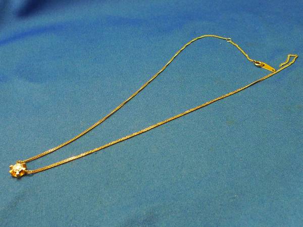 【タイムマシン】◆K１８◆ネックレス◆No２５◆送料込◆