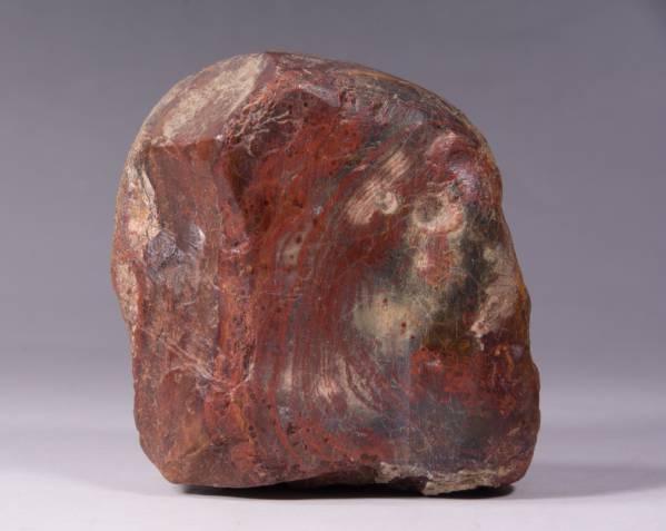 鶏血石 ? 銘石 鑑賞石 原石 盆栽 水石 盆石 自然石 書道具 床飾_1