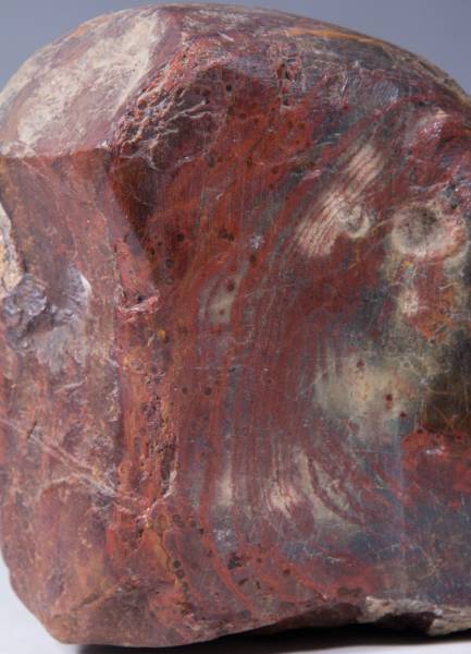 鶏血石 ? 銘石 鑑賞石 原石 盆栽 水石 盆石 自然石 書道具 床飾_3