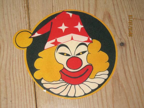 ◆暴走族ステッカー◆横浜ピエロ◆特攻服ＣＢＸクレタク刺繍ラン