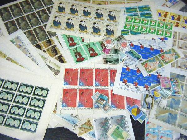 未使用 記念切手(一部通常郵便切手)