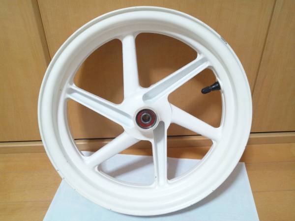 NSR50 フロントホイール 中古 ホワイト NSR80