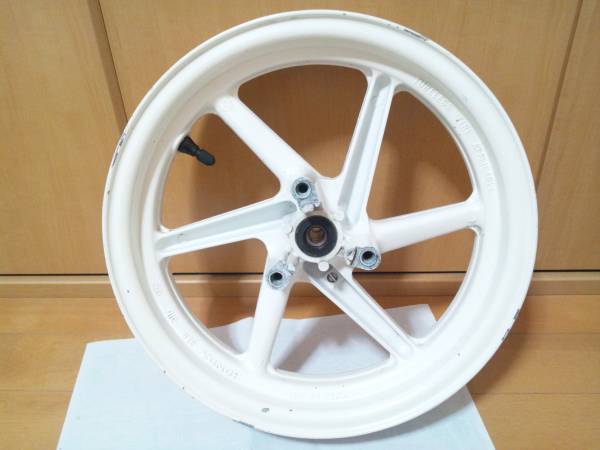 NSR50 フロントホイール 中古 ホワイト NSR80