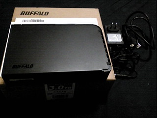 外付けハードディスク BUFFALO HD-LBV 3.0TB 未使用品